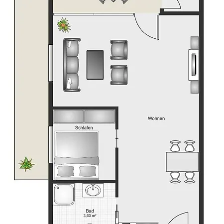 דירה Appartementhaus Montana